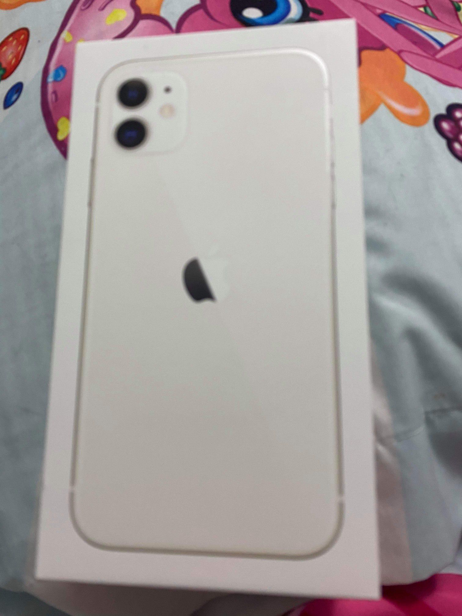 Iphone 11 blanco ,white New