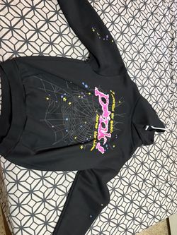 Black spyder hoodie