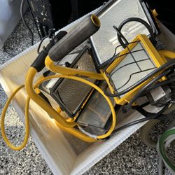 Bin of Work Lamps (Unknown Condition)