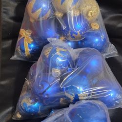 Esferas Royal Blue Med Y Grd