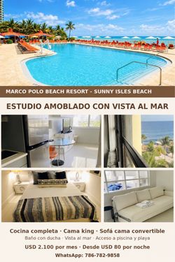 Rento Apartment Studio  Sunny isles -Aventura