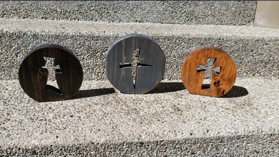 Handcut Cross Decorations