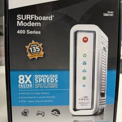 ARRIS SURFboard SB8200 DOCSIS 3.1  Cable Modem