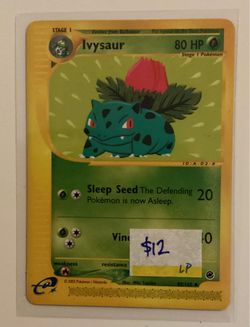 Ivysaur E-ReaderPokémon Expedition LP