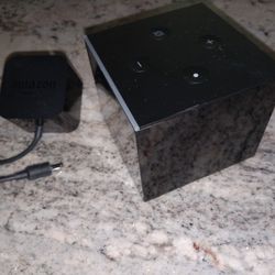 Amazon Alexa Fire Cube New With Charger And Remote $60 Very Firm