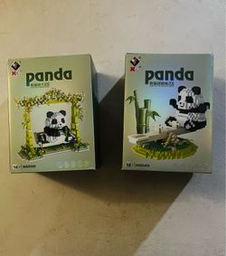 Panda legos (play on the swings)