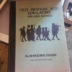 1930's Girl Scout Old Song Book