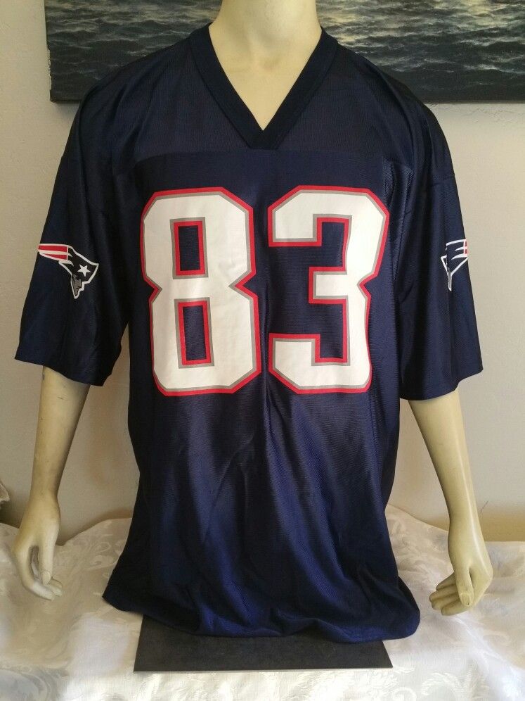 Retro New England Patriots Wes Welker Jersey Men 2XL