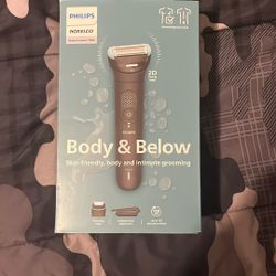 Body & Below Intimate Grooming Shaver 