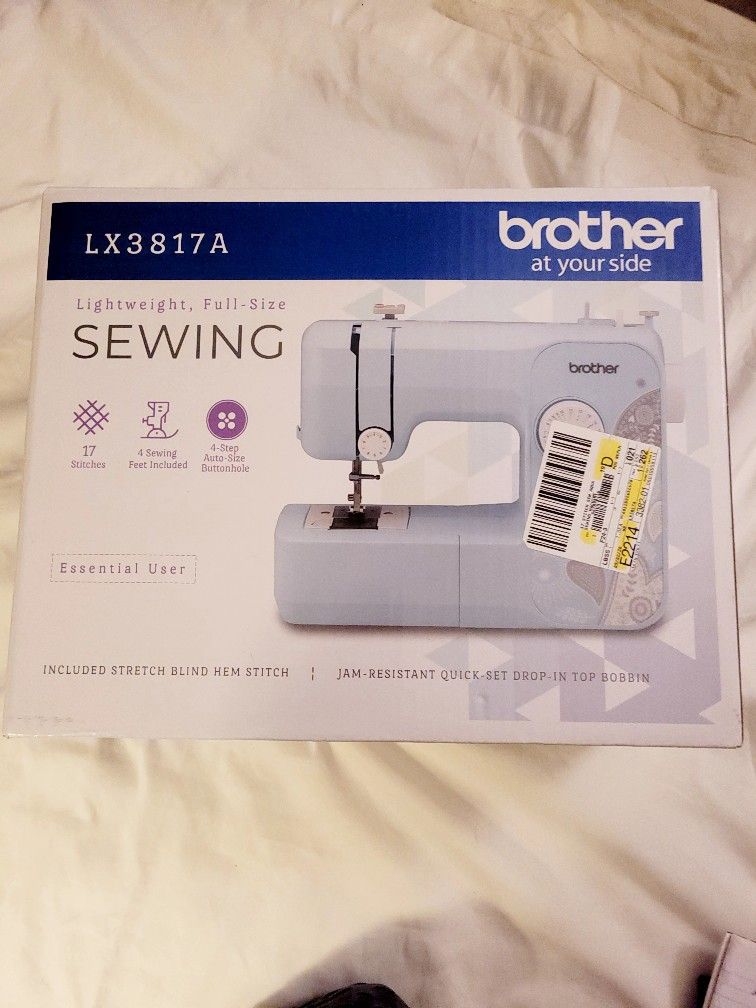 Brother Lightweight Full Size Sewing Machine LX3817A
