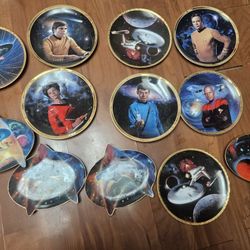 Star Trex Collectible Plates ❤️ $25 EACH