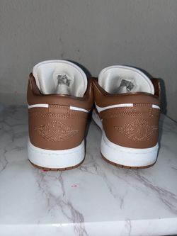 Air Jordan 1 Low Brown/White Size 10 Brand New