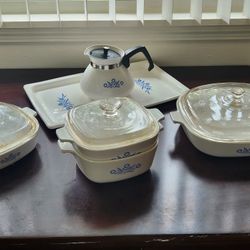 Corning Ware 6 Pieces Set