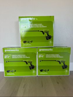 *BRAND NEW* Greenworks Cordless Power Cleaner Pressure Washer 24V