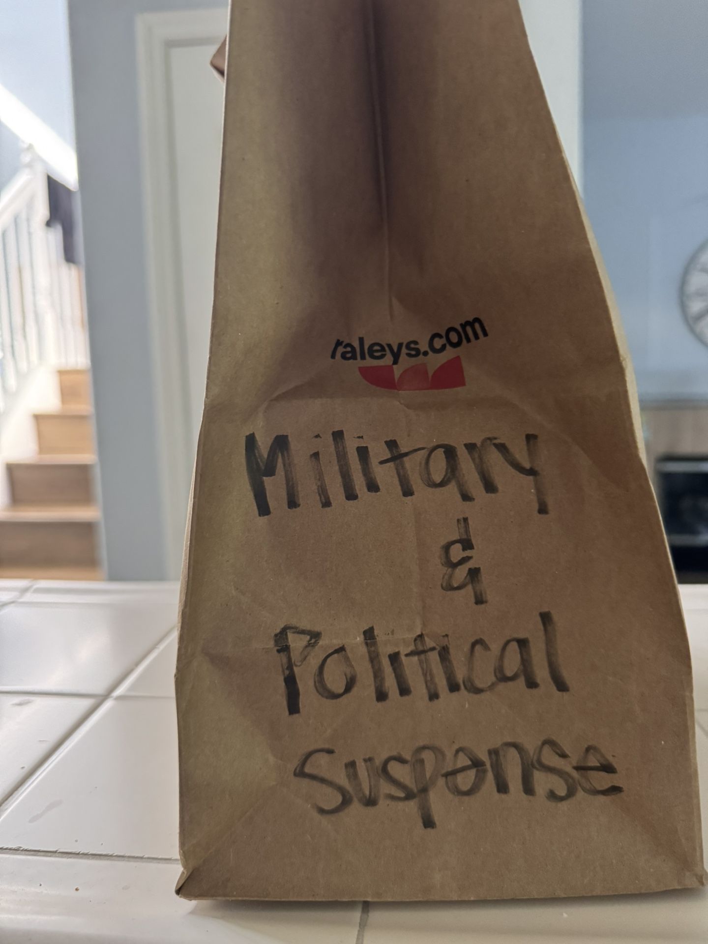 Mystery Book Bag