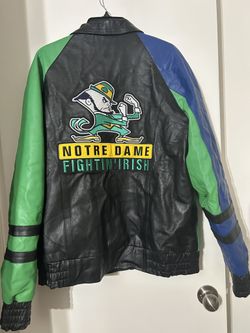 Vintage Retro Notre Dame Fighting Irish Men’s Jacket Size XL Football 