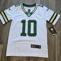 YOUTH GREEN BAY PACKERS STITCHED FOOTBALL JERSEY 