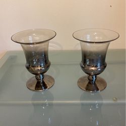 Vases/hurricane Candle Holders