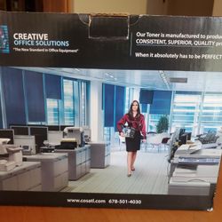 Toner Cartridge Creative Office Solutions (COS) CE250A for Use in HP CP3525/CM3530 Color Printers