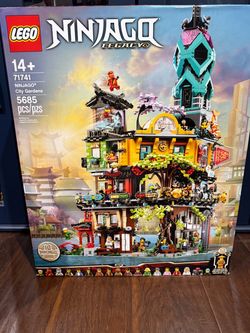 LEGO 71741 NINJAGO City Gardens New Sealed Retired 19 Minifigures Modular