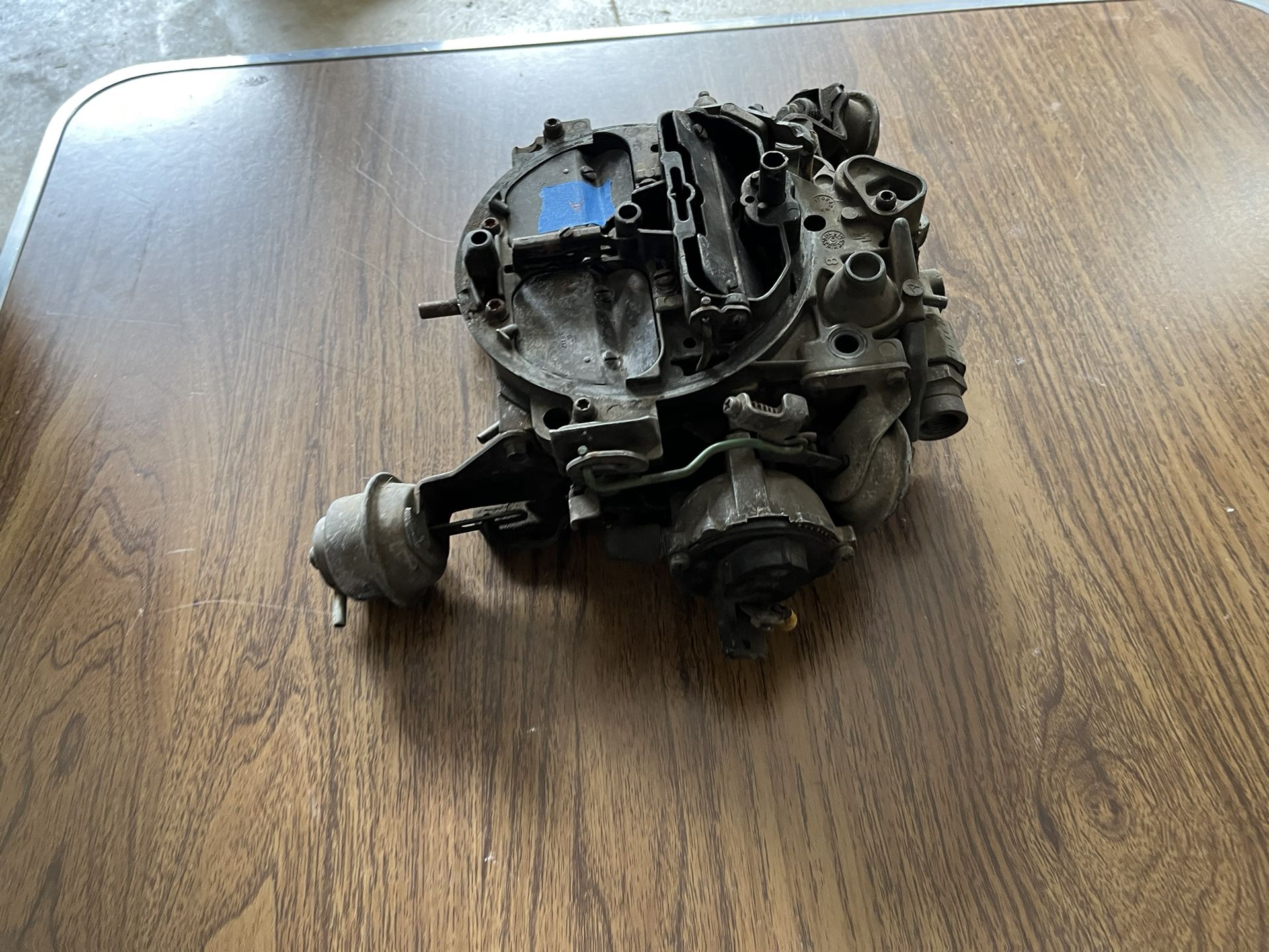 Three Rochester 4 Bbl Carburetors