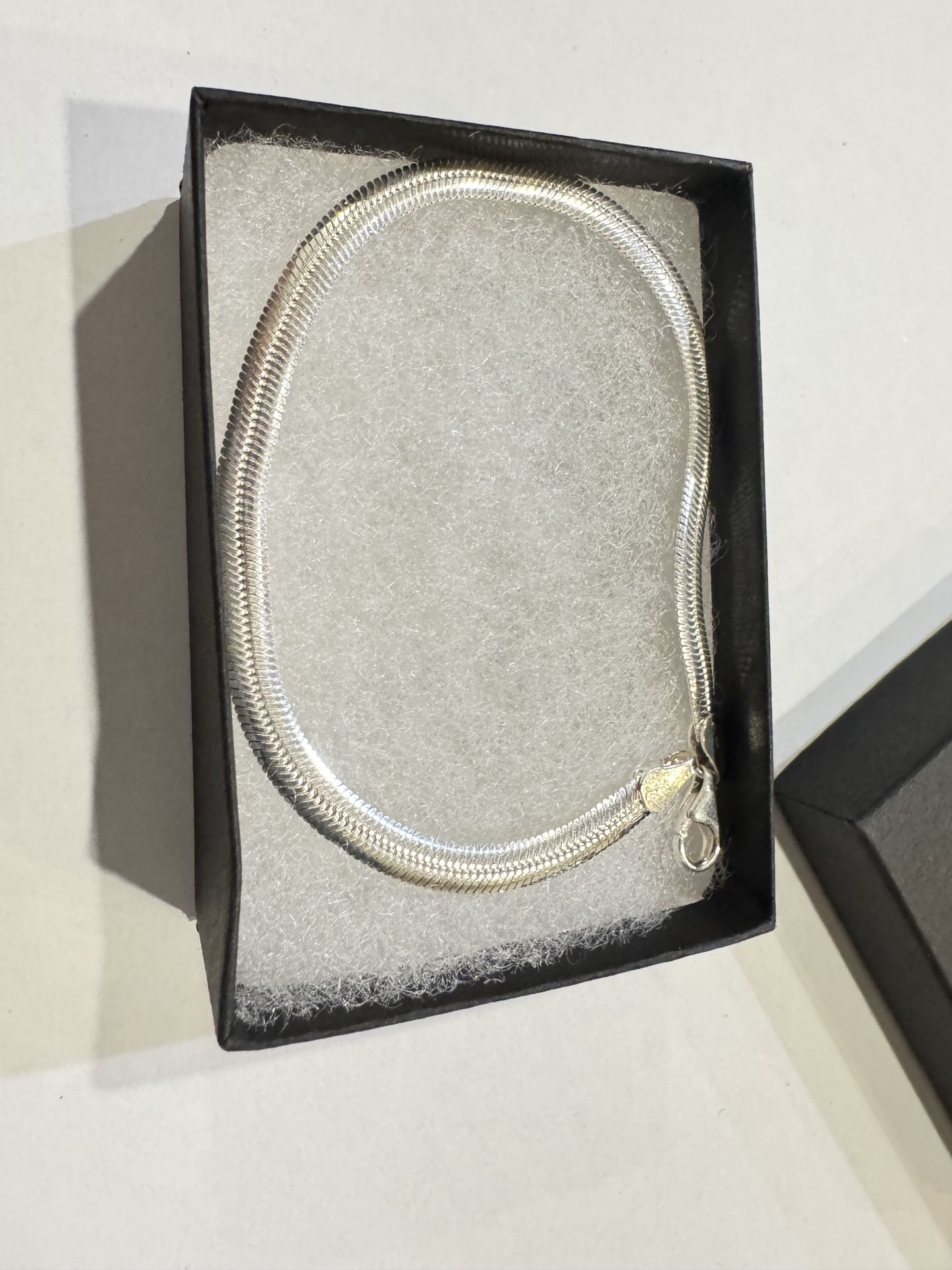 Sterling Silver 925 Snake Style Bracelet