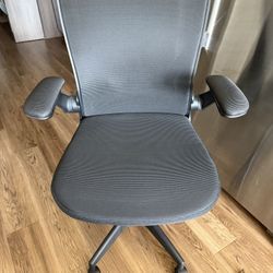 Desk Chair- Ergonomic, Flip-up Arms