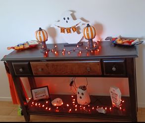 Wooden table  with one drawer