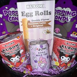 Kuromi Easter basket
