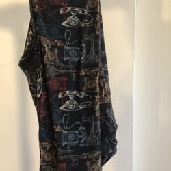 LULAROE Vintage Phone Leggings