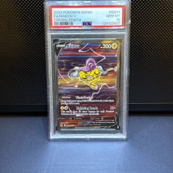 PSA 10 Pokemon Raikou V Crown Zenith FA