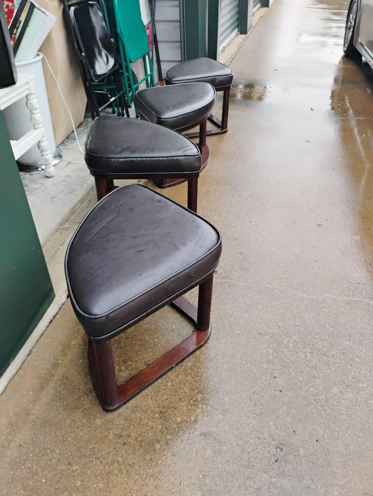 4 Matching Short Stools
