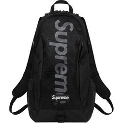 Supreme Mesh Backpack Black SS20