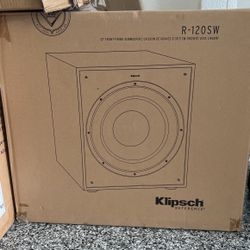 klipsch r-120SW
