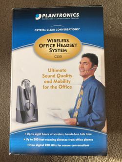 Plantronics CS50 wireless headset system