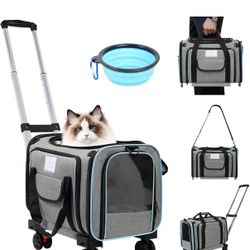 Pet Carrier On Wheels