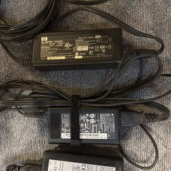 Lot of 4 Laptop Chargers / Power Adapters – HP Gateway Delta Lite-On