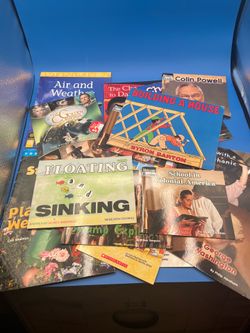 Scholastic mixed lot children’s nonfiction paperbacks