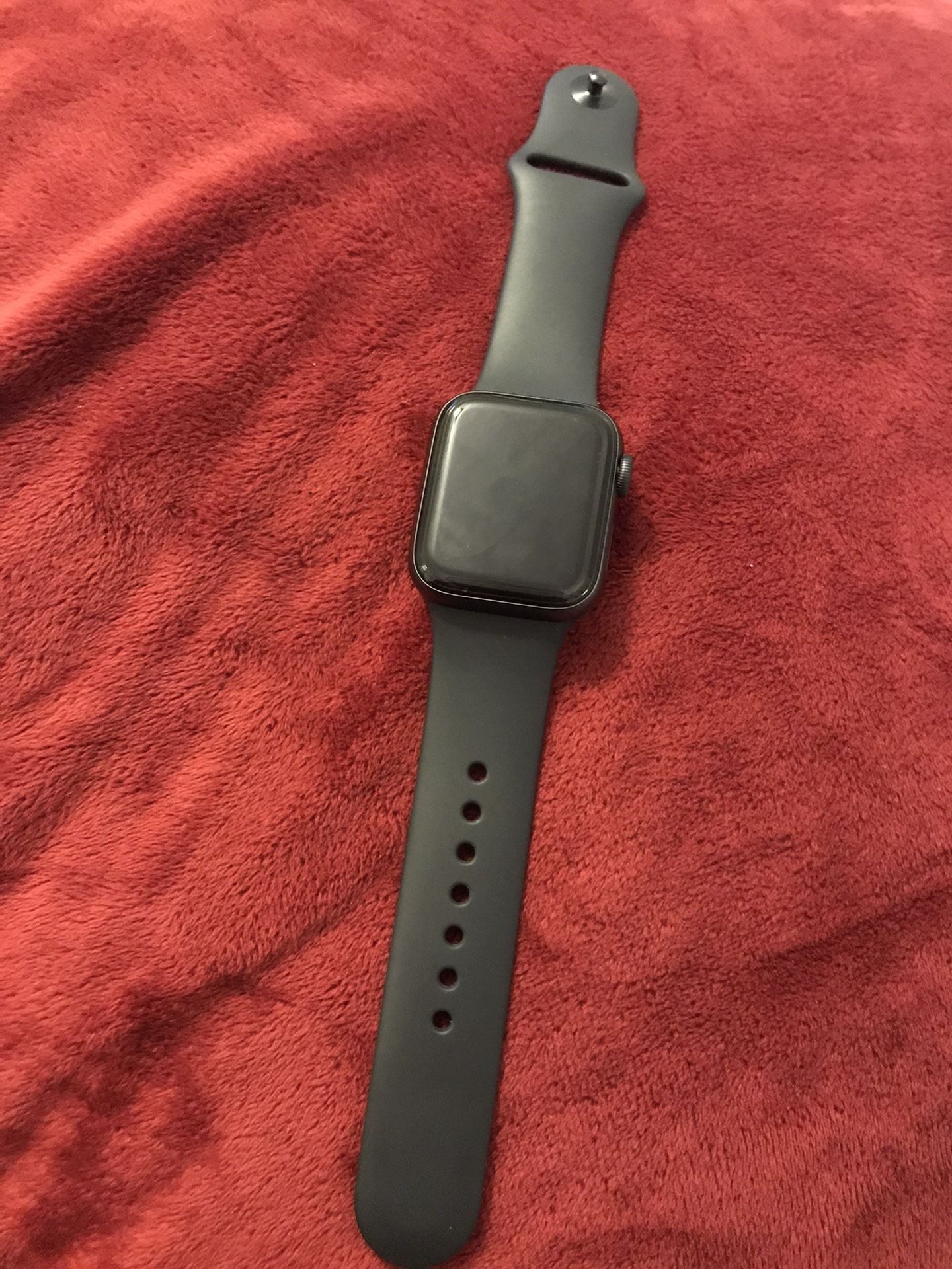 Apple Watch series 5 40mm space gray Alu blk sp band