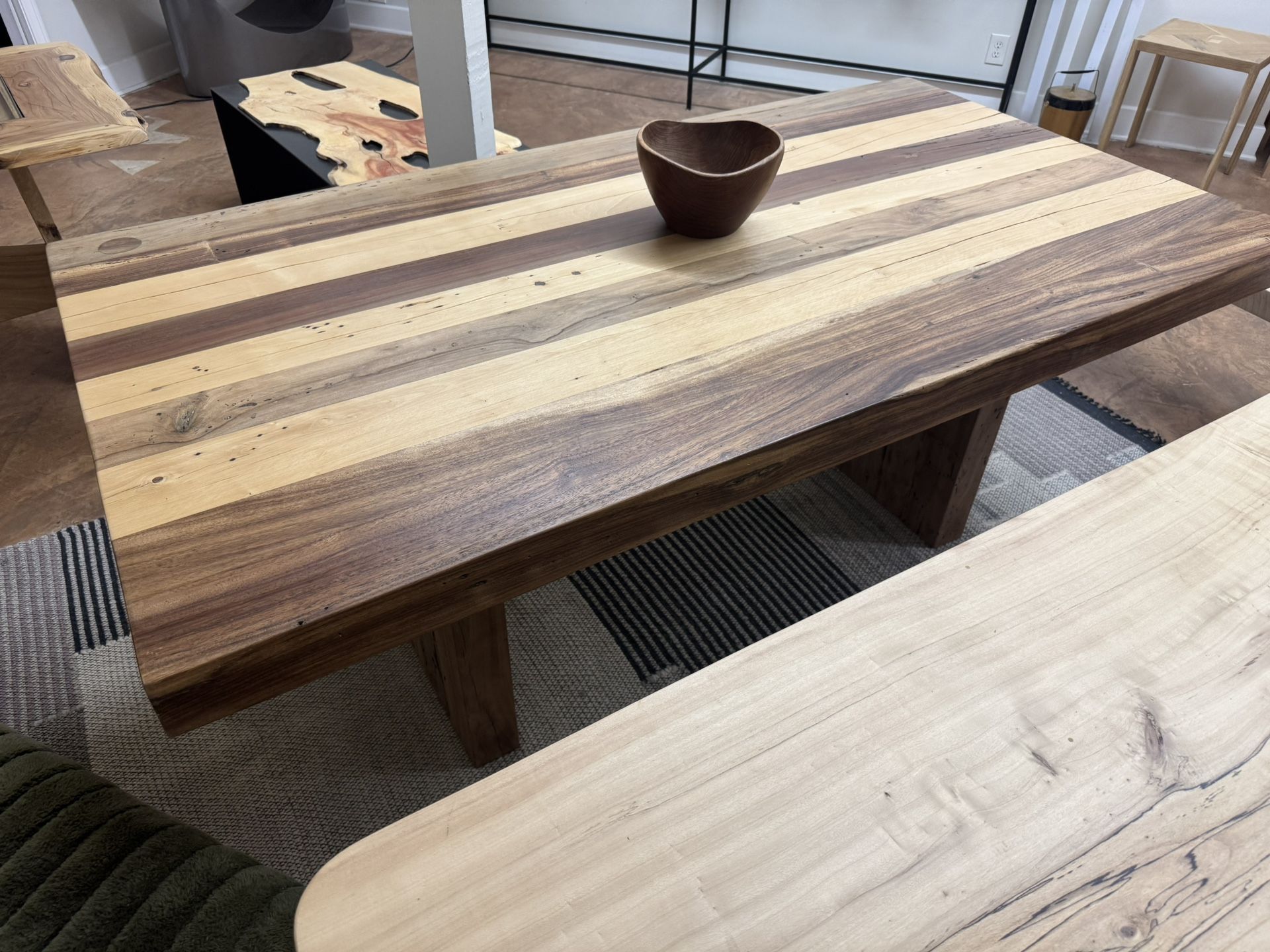 Walnut Teak Dining Table