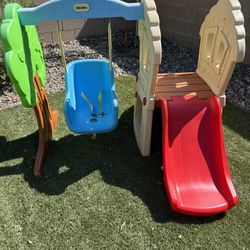 Little Tikes Hide and Seek Climber Slide And Swing