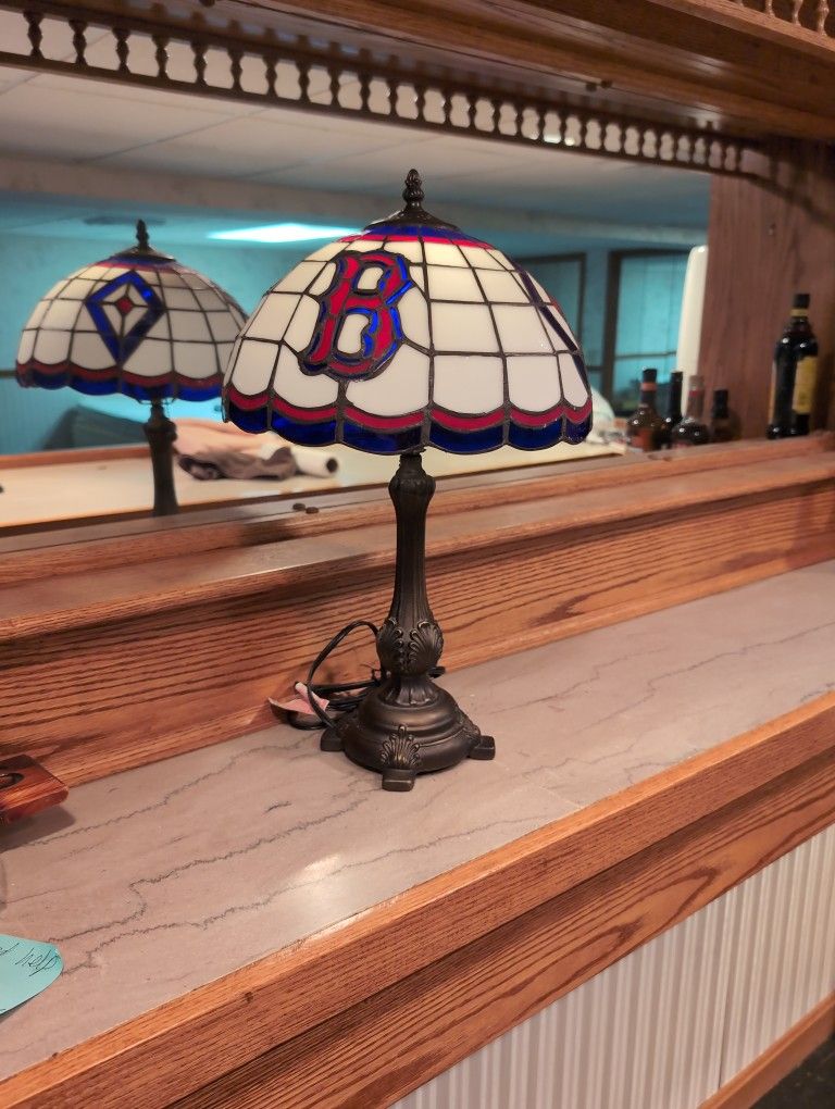 Boston Red Sox Tiffany Lamp