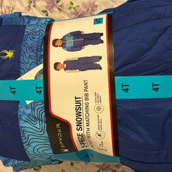 New 4T 2 Piece Snowsuit 