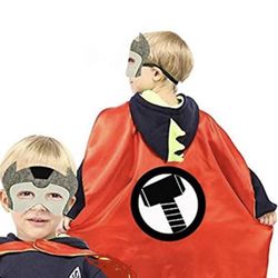Kids Raytheon Mask And Cape Set