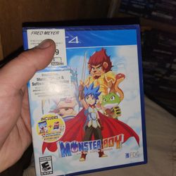 Monster Boy New Sealed For ps4 