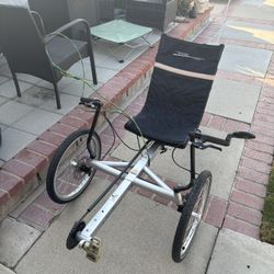 TERRA TRIKE ROVER 8 SPEED RECUMBENT BIKE