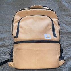 Carhartt backpack w/ cooler underneath 40$
