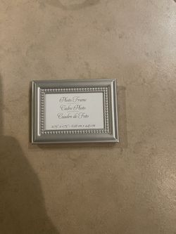 Small Silver Frame 2.75x1.75 Party Favors