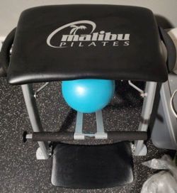 Malibu Pilates Fitness Chair Yoga Excercise Stepper Foldable