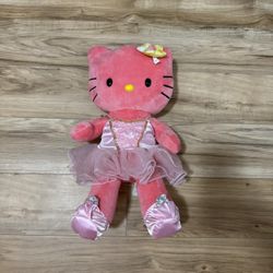 Build a Bear Sunshine Hello Kitty 2013 Pink and Yellow Flower Ballerina Outfit
